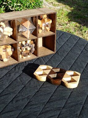 Wood Brain Tease Puzzle  Games by Horizon Group New